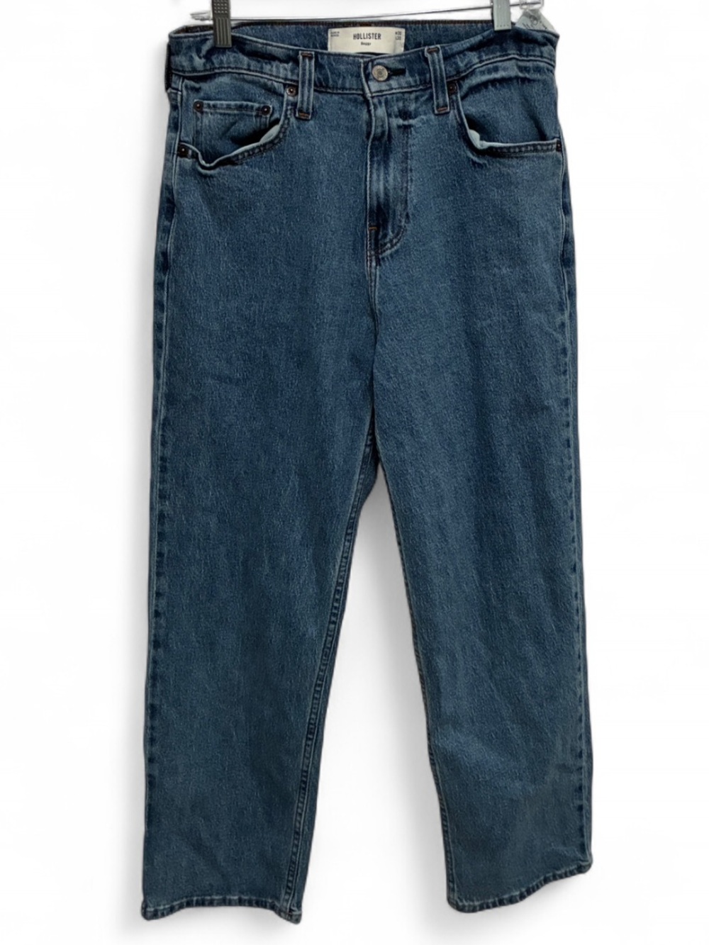 Hollister Blue Baggy Jeans